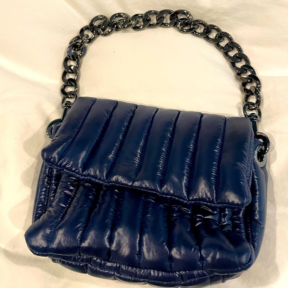 Think Rolyn navy blue bag